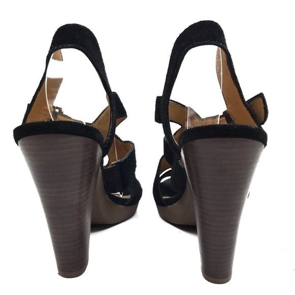 KORS MICHAEL KORS Strappy Suede Sandal Heels 10 - Picture 4 of 9